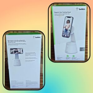 Belkin Face Tracking Phone Mount, MagSafe Compatible  
